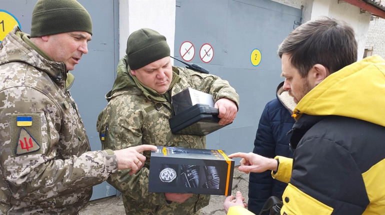 Литовці допомагають закрити повітряний простір: нардеп Дирдін передав військовим обладнання