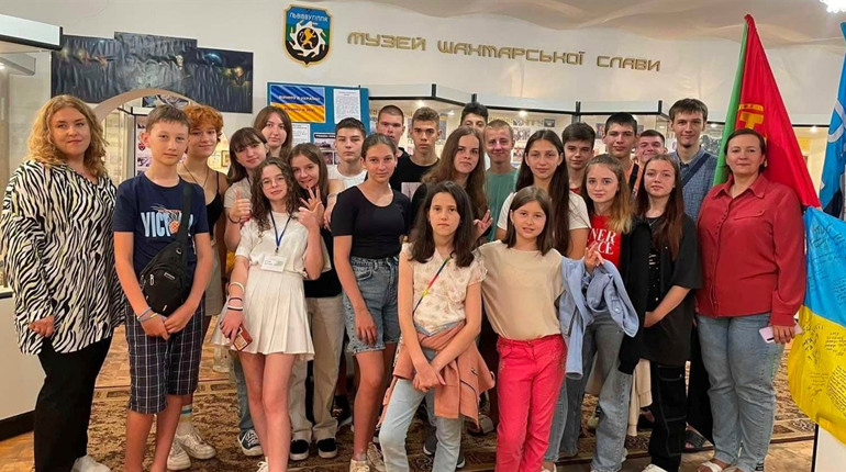 Діти зі сходу України відвідали музей шахтарської слави ДП «Львіввугілля»