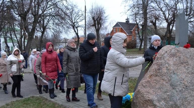 На Глухівщині вшанували пам'ять загиблих у Революції Гідності