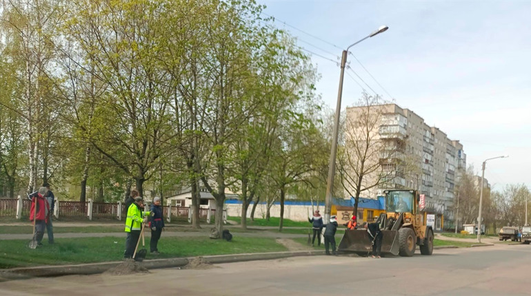 Внутрішні переселенці і надалі задіюватимуться у громадських роботах з благоустрою міста