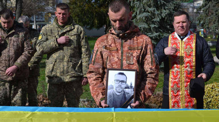 У Чорткові схоронили воїна Соробея Михайла