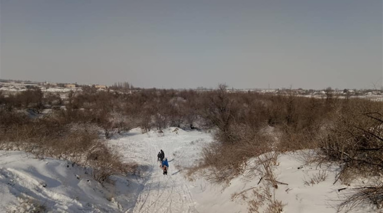 У Біляївці на Зеленому хуторі є гірка для катання. Не втратьте можливість побувати з дітьми