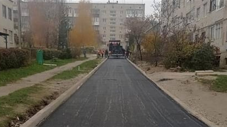 На одній із вулиць Кременця відремонтували дорогу