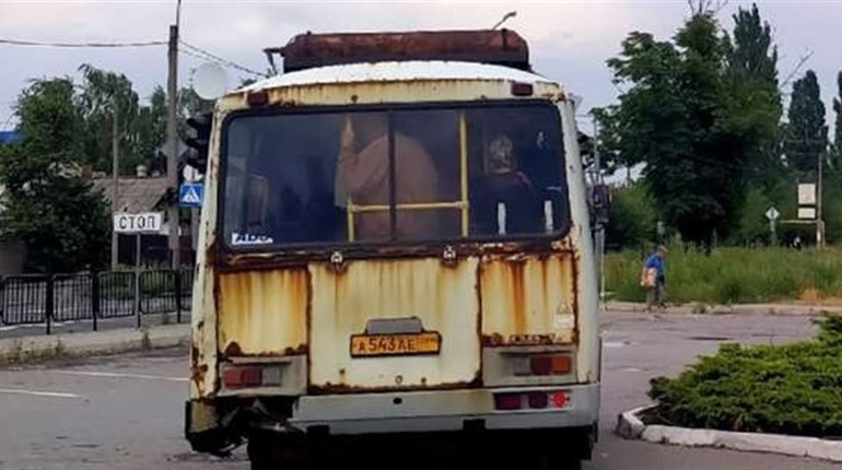 В окупованому Сіверськодонецьку похвалилися "розгалуженою мережею" автобусних маршрутів