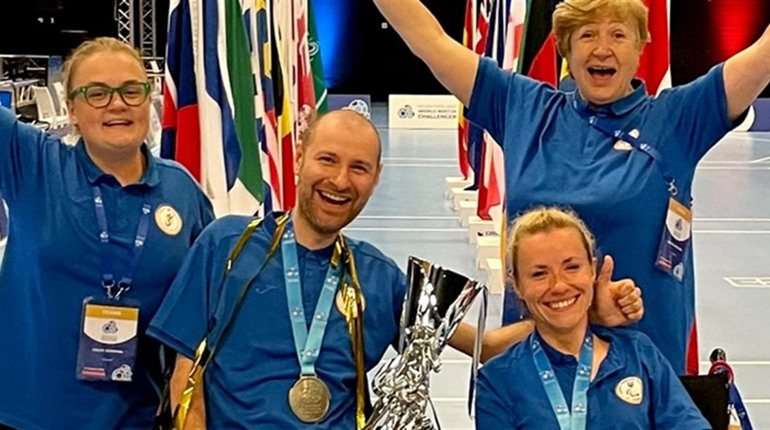 Артем Колінько з Жовтих Вод виборов срібло на Veldhoven 2022 World Boccia Challenger в Нідерландах