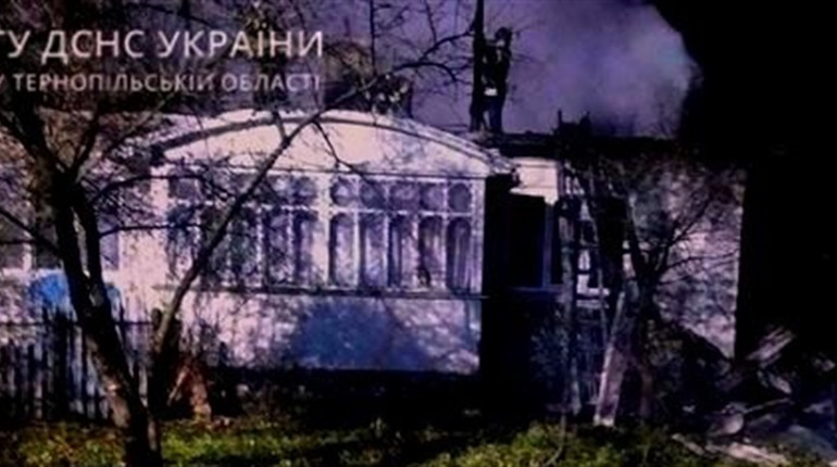 В селі Горинка на Кременеччині горів житловий будинок