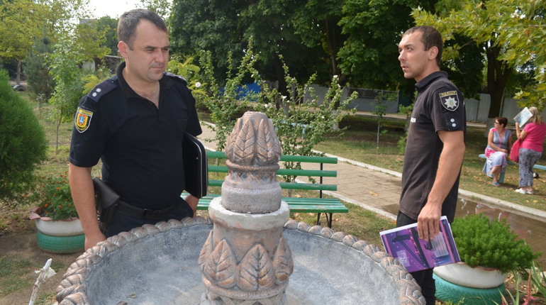 Біля каплички в селищі станції "Дністер" розбили фонтан: винних вже знайшли, і це не хулігани