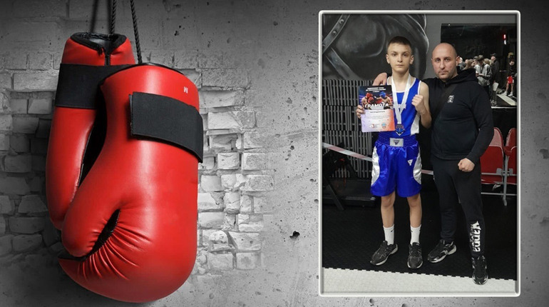 Юний боксер із Вирів здобув дострокову перемогу на турнірі в Сумах