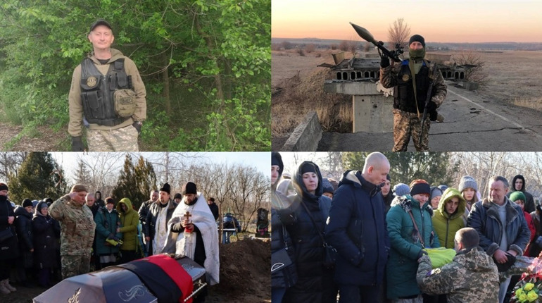 «Там, де тепер наш дім»: захисника Олексія Колясу перепоховали на Кіровоградщині