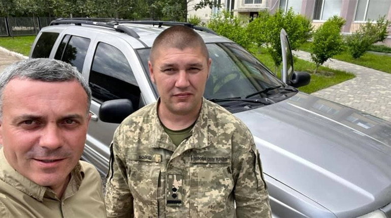 Балтська громада передала Збройним силам України автомобіль