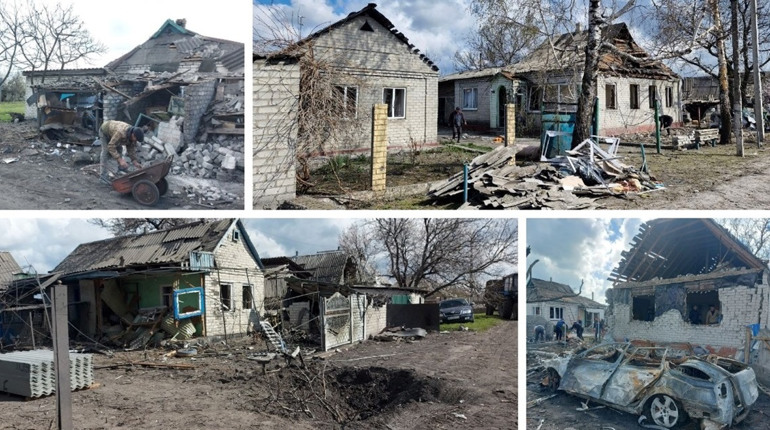 «Вогонь був усюди»: понад 30 будинків пошкоджено в Миколаївці після атаки "Шахедів" (ВІДЕО)