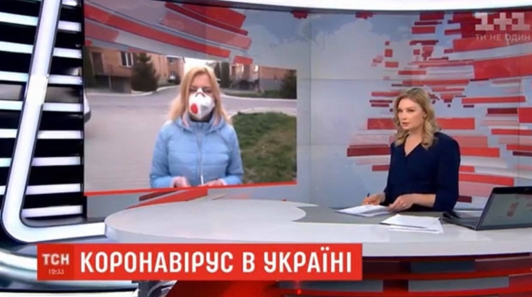 Про ситуацію із поширенням коронавірусної інфекції у Почаєві у вечірньому випуску ТСН