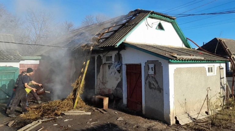 Перша пожежа на Городоччині цього року. Що горіло і чи є постраждалі