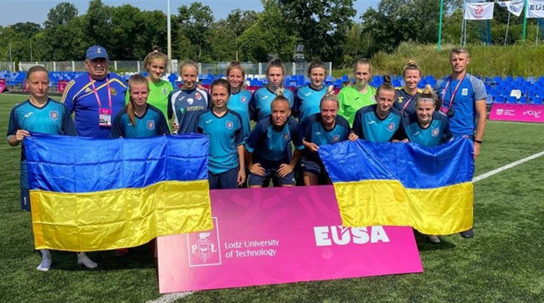 Уманські футболістки вийшли в фінал Європейських студентських ігор