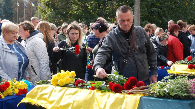 Шосткинщина провела в останню путь двох своїх Героїв