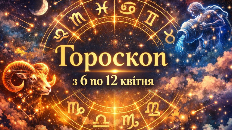 Гороскоп на тиждень з 6 по 12 квітня 2026 року для всіх знаків зодіаку
