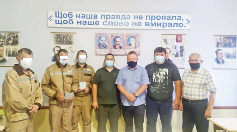 Засуджені Полицької колонії отримали свідоцтво про середню освіту