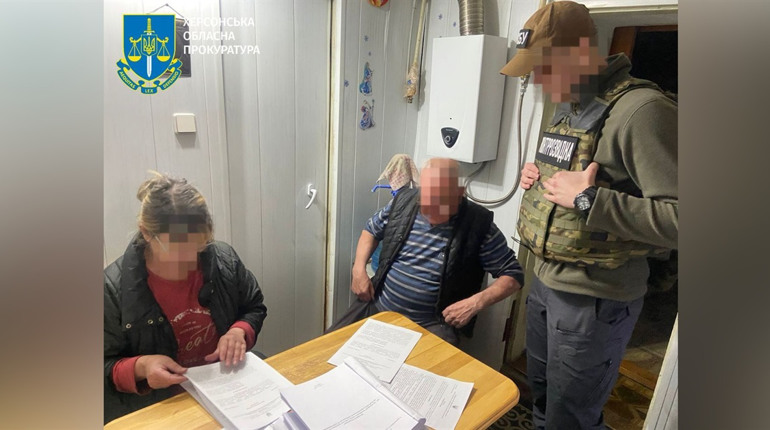 Викрили трьох колаборантів, які пішли на співпрацю із ворогом під час окупації Херсонщини