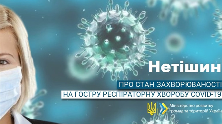 Коронавірус у Нетішині: актуальна статистика на 15 лютого
