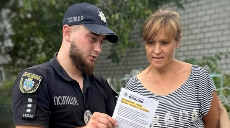 Уроки безпеки від шерифа: Врадіївська громада