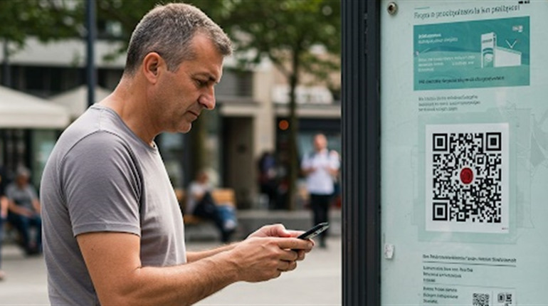 Не стань жертвою фішингу! Будьте обережні зі скануванням QR-кодів у громадських місцях