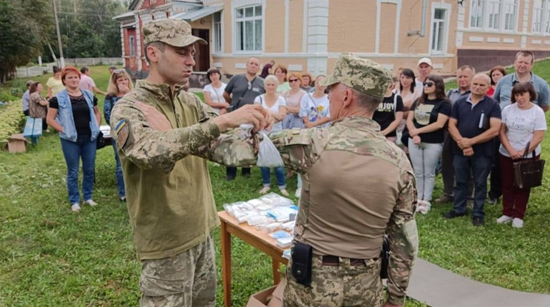 На Білопільщині навчались надавати першу медичну допомогу та поводити себе під час обстрілів