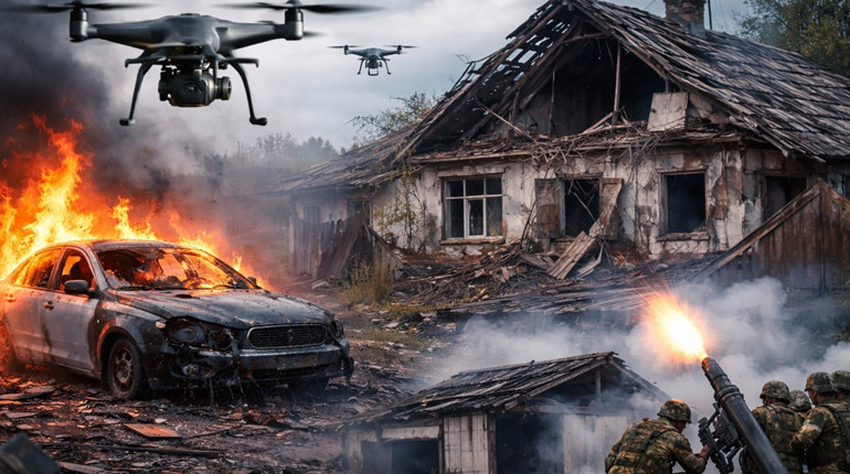 За добу на Чернігівщині — 56 обстрілів: ворог атакував дронами та мінометами