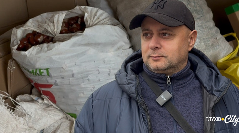 Глухівчани несуть каштани: хто збирає та скільки платять за кілограм