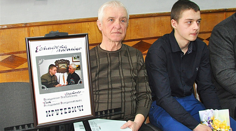 Відкриття першої персональної виставки кременчан, батька і сина Володимирів Крутевичів