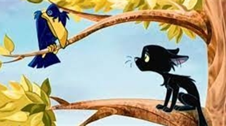 "Жив собі чорний кіт": цікавий український мультик на вихідний