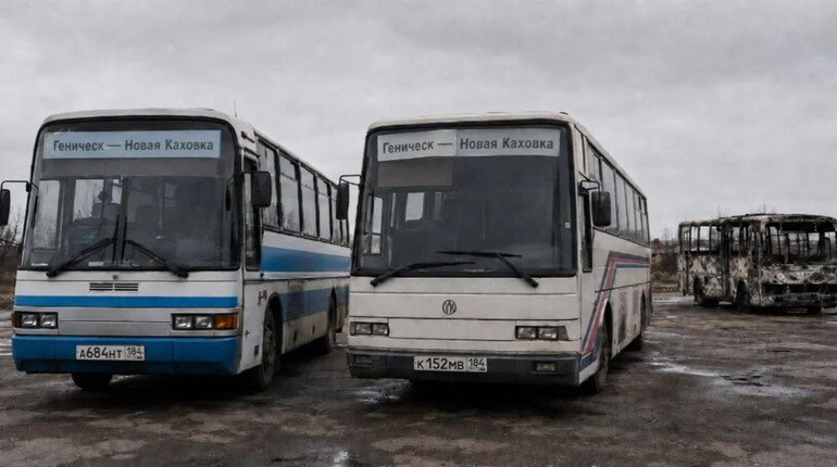 На ТОТ Херсонщини скорочують автобусні рейси через дефіцит пального