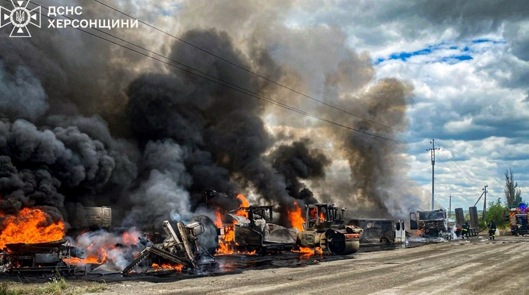 На Херсонщині армія рф атакувала житлові будинки, соціальну та критичну інфраструктуру