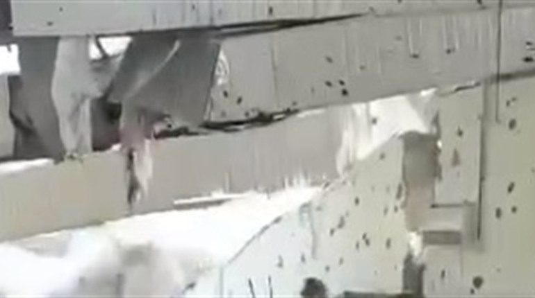 Росіяни уперше показали відео моменту руйнування Каховської ГЕС