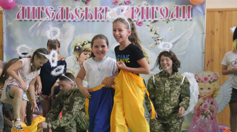 У Корделівці провели свято для дітей, які через війну опинились на Калинівщині