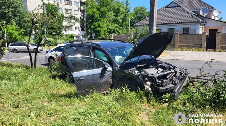 В обласному центрі сталася ДТП: травмувалися п'ятеро осіб, серед яких троє дітей