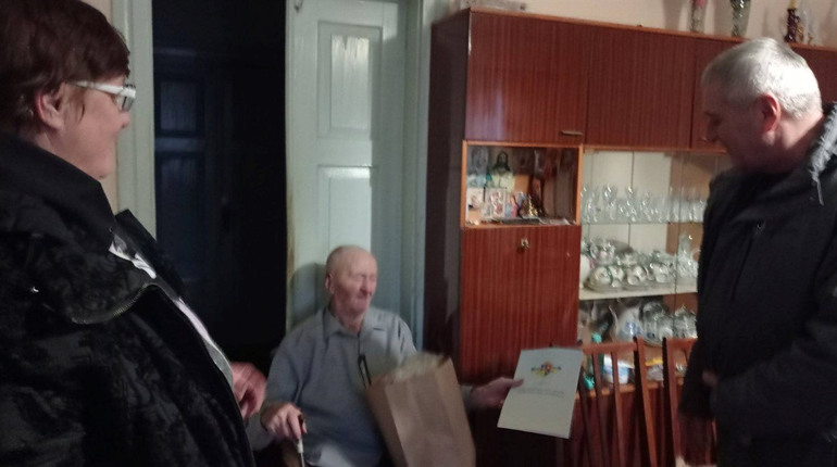 Житель Звягельщини Борис Хаїнський відзначив 90-річний ювілей