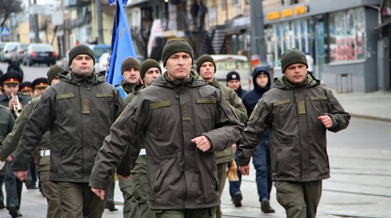 Калинівські нацгвардійці взяли участь у військовому марші «Національна гвардія твоєї Батьківщини»