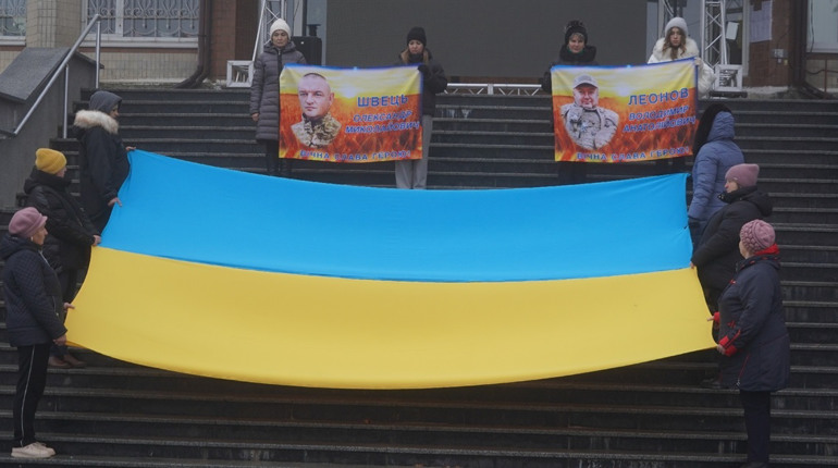 Городоччани вшанували пам'ять Олександра Швеця та Володимира Леонова