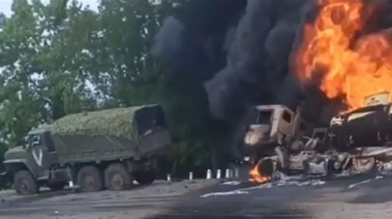 ЗСУ розбили колону окупантів під Каховкою