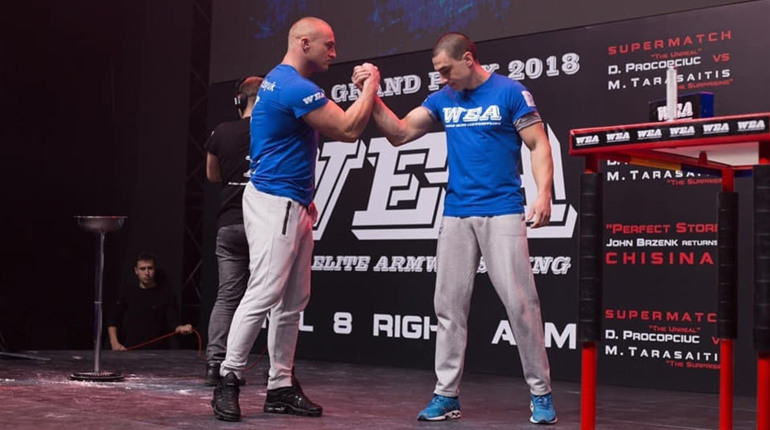 Кременчанин Вадим Стецюк здобув бронзу у елітних змаганнях WORLD ELITE ARMWRESTLING- 2018 