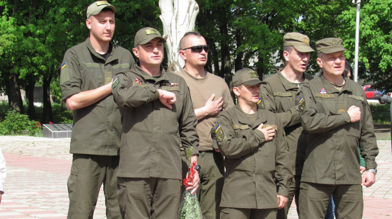 В Попасній відбувся мітинг до Дня пам’яті та примирення
