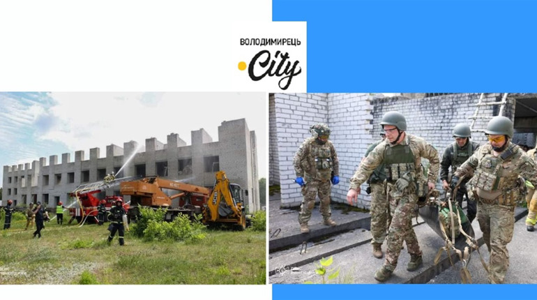 У Вараському районі провели спільне тренування спеціалізованих служб цивільного захисту
