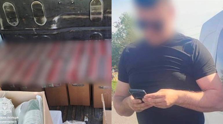 340 пачок без документів: у Сарнах зупинили водія з тютюновими виробами у багажнику