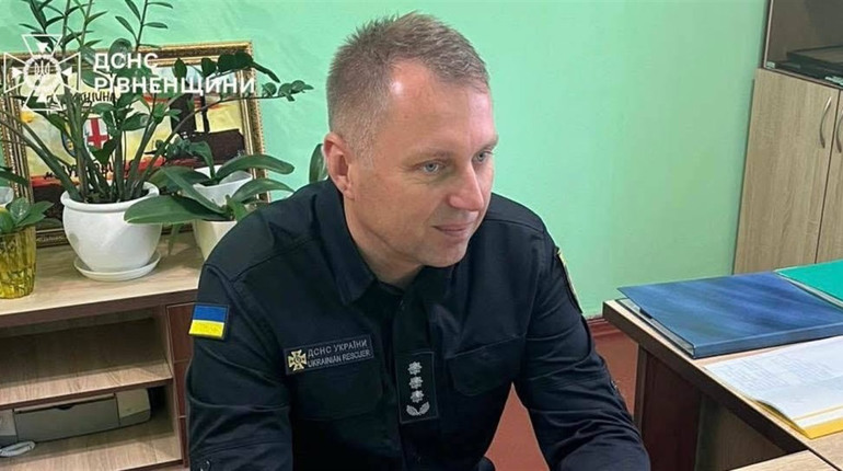 У Сарнах представили нового очільника Сарненського районного підрозділу ДСНС