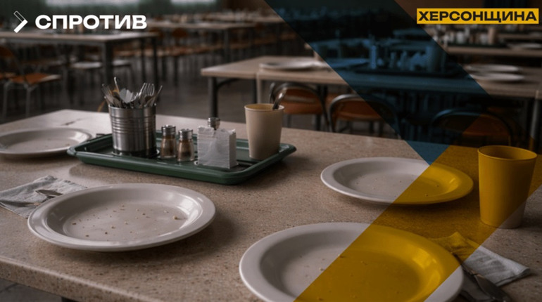 Окупанти на Херсонщині змушують батьків платити за неіснуючі шкільні обіди