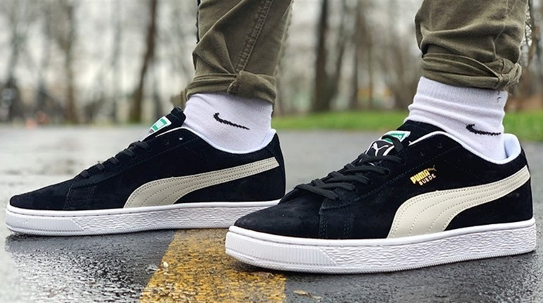 Білі чоловічі кросівки Puma чи чорні: які виглядають дорожче