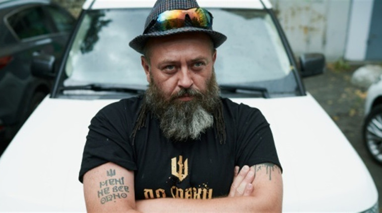 Руслан Горовий у Південноукраїнську: письменник, волонтер, людина з «чорним поясом по бабушках»