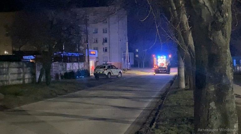 У Жовтих Водах на території приватного будинку сталася пожежа. Відео