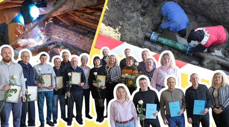 У Жмеринці комунальників привітали з професійним святом і подякували за відновлення тепла в Києві