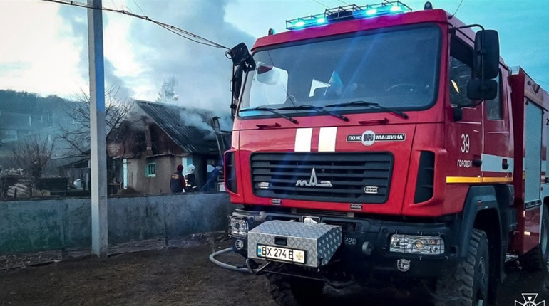 Пожежа у Хмелівці: вогонь забрав життя 66-річного чоловіка
